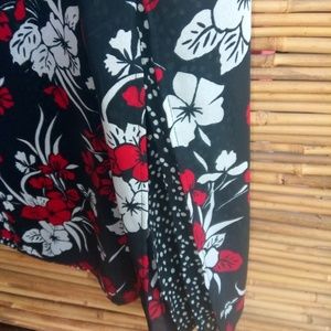 Studio Ease Dresses - Studio Ease Black White Red Aloha Dress 14 Plus Studio Ease Dresses - Studio Ease Black White Red Aloha Dress 14 Plus